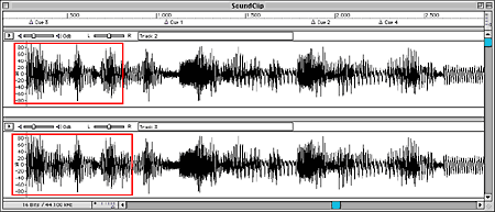 Apply the same normalization settings to all your audio clips to keep the levels consistent