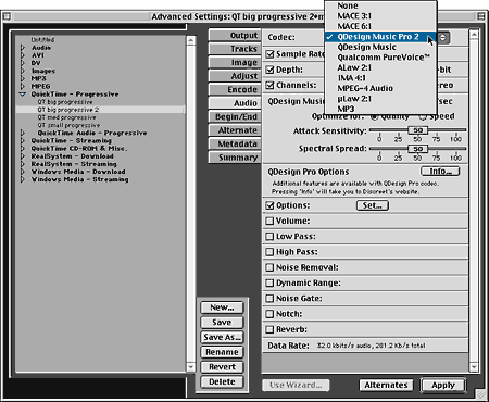 Compressing Audio with Cleaner