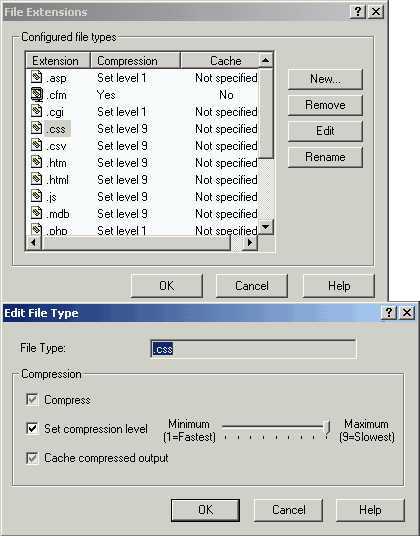 PipeBoost - setting up MIME types