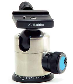markins m20-TI titanium ball head