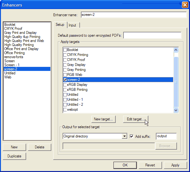 pdf enhancer 3.1 enhancer dialog